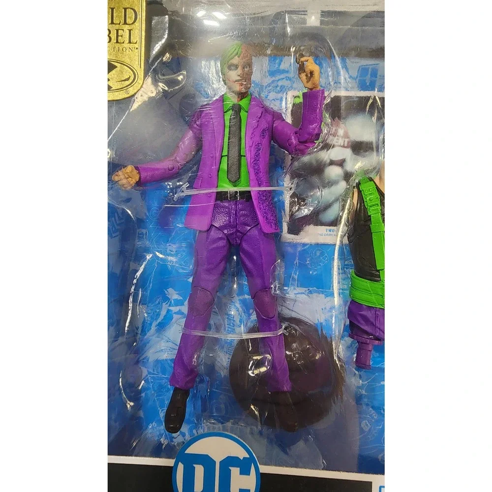 dc multiverse two face artist series gold label